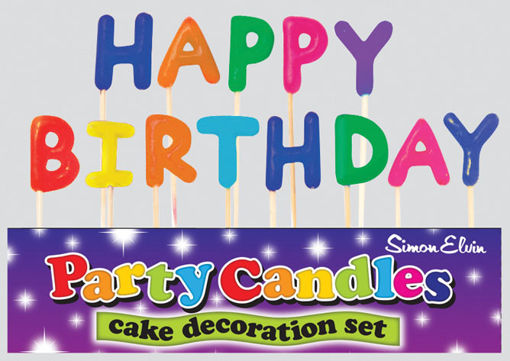 Picture of HAPPY BIRTHDAY CANDLES